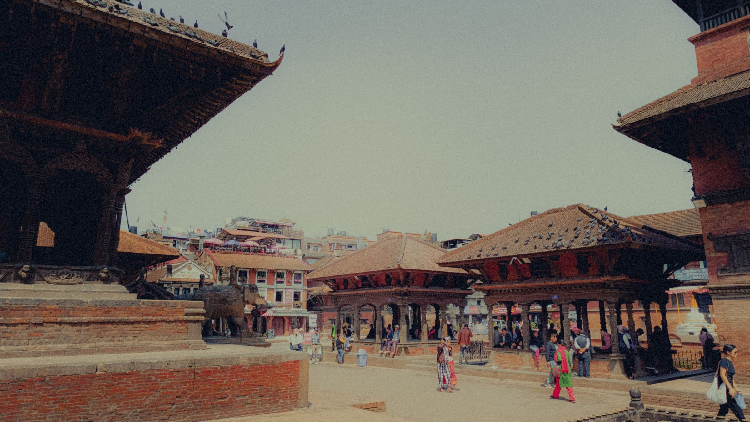 Explore the historic Vishwanath Temple in Kathmandu with traditional Newar architecture and vibrant local culture.